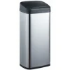 Nettoyage Et Entretien|Gifi Poubelle automatique grise et noire 40 L