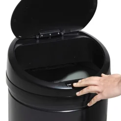 Nettoyage Et Entretien|Gifi Poubelle automatique inox 28 L noire