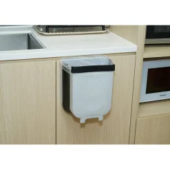 Nettoyage Et Entretien|Gifi Poubelle de porte amovible et rétractable 9 L