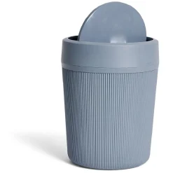 Nettoyage Et Entretien|Gifi Poubelle de salle de bain grise ou beige Ø18,5xH25cm