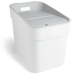 Nettoyage Et Entretien|Gifi Poubelle de tri blanche 20L