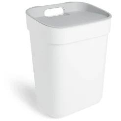 Nettoyage Et Entretien|Gifi Poubelle de tri blanche 10L
