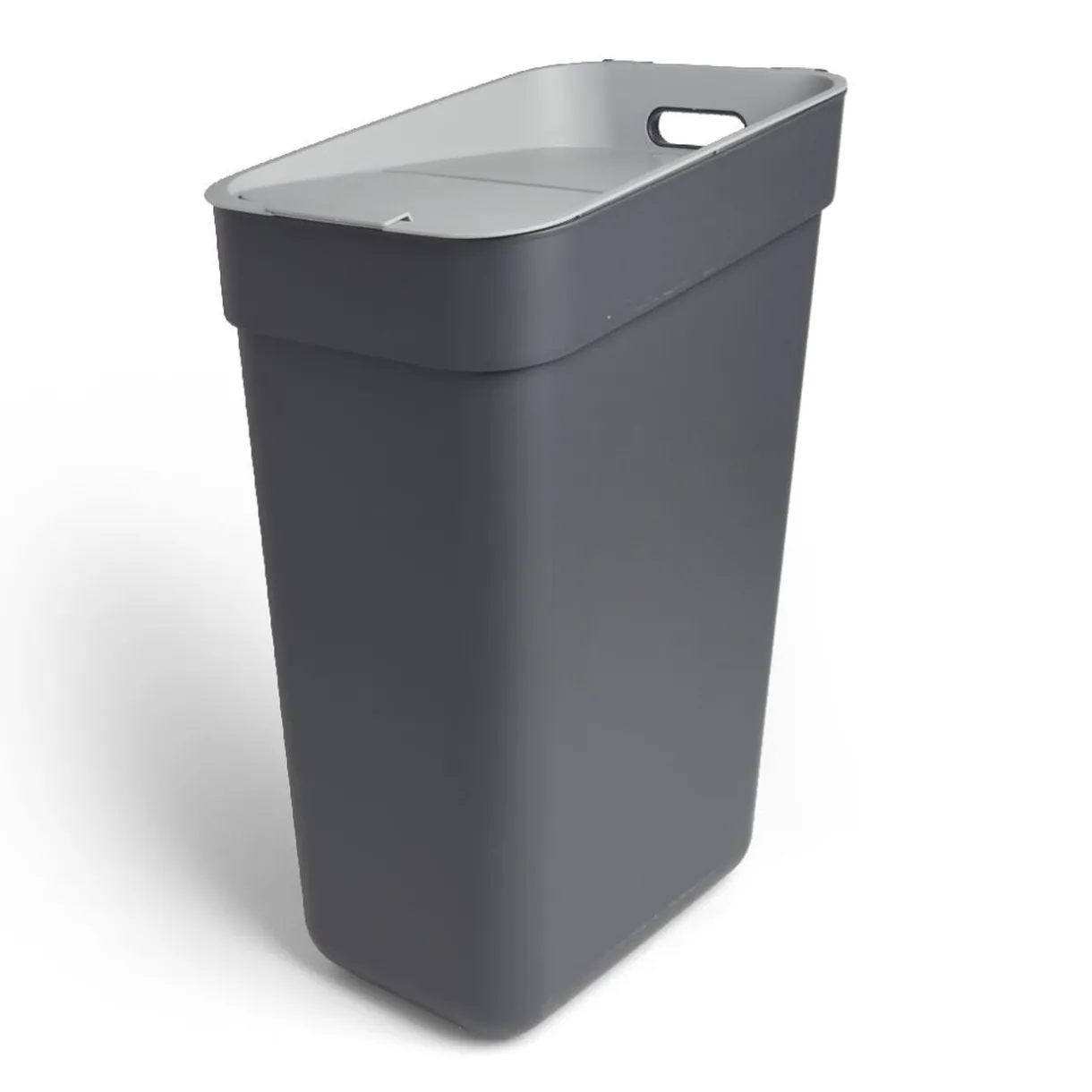 Nettoyage Et Entretien|Gifi Poubelle de tri grise 30L