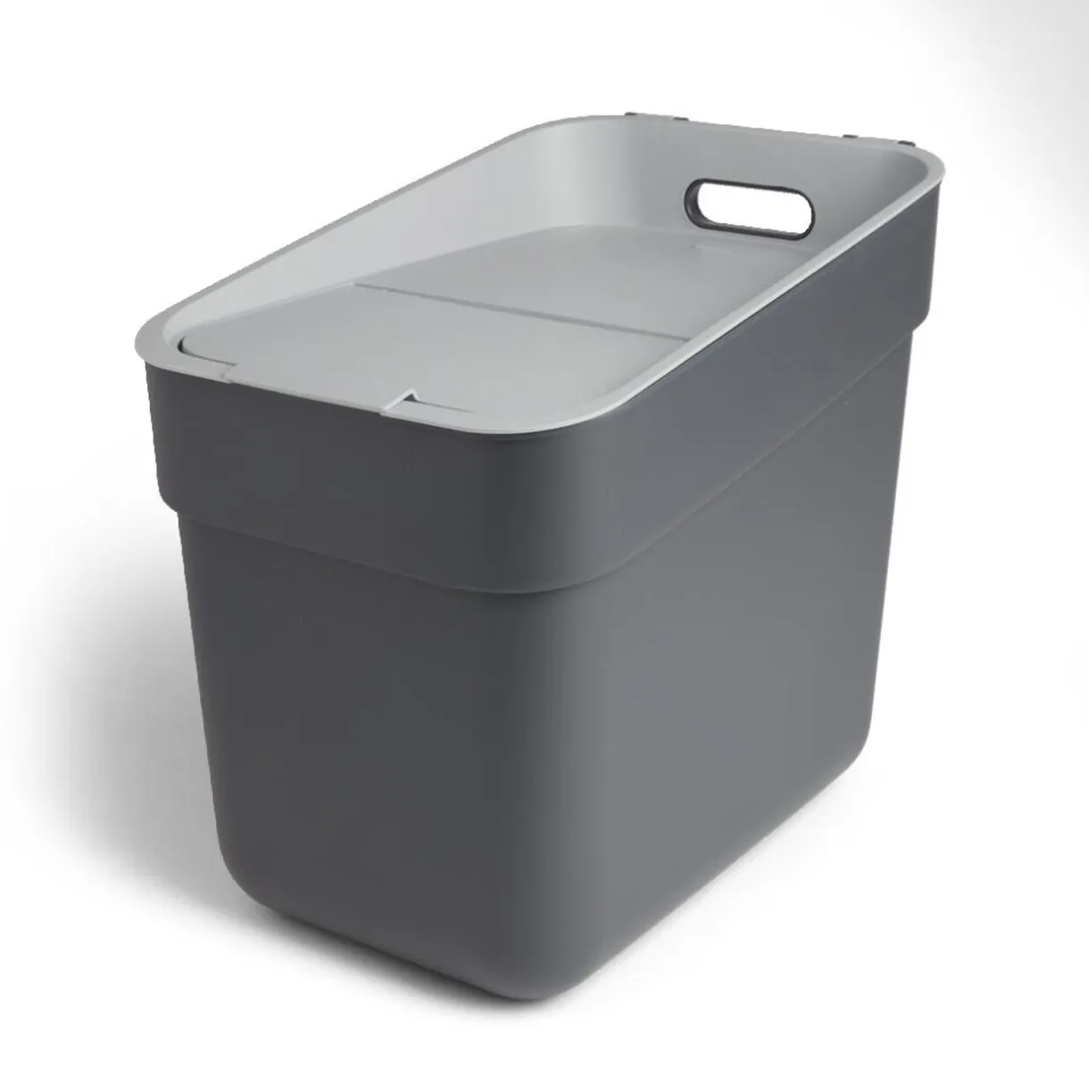 Nettoyage Et Entretien|Gifi Poubelle de tri grise 20L