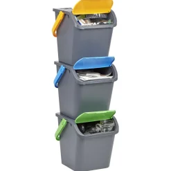 Nettoyage Et Entretien|Gifi Poubelle Ecoplast 35 L jaune