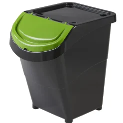 Nettoyage Et Entretien|Gifi Poubelle empilable colorée grand modèle 40 L