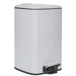 Nettoyage Et Entretien|Gifi Poubelle pédale blanche 20 L