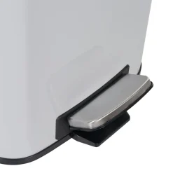 Nettoyage Et Entretien|Gifi Poubelle pédale blanche 30 L