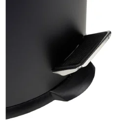 Nettoyage Et Entretien|Gifi Poubelle ronde à pédale noir 27 L