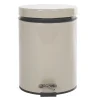 Nettoyage Et Entretien|Gifi Poubelle ronde beige 5 L