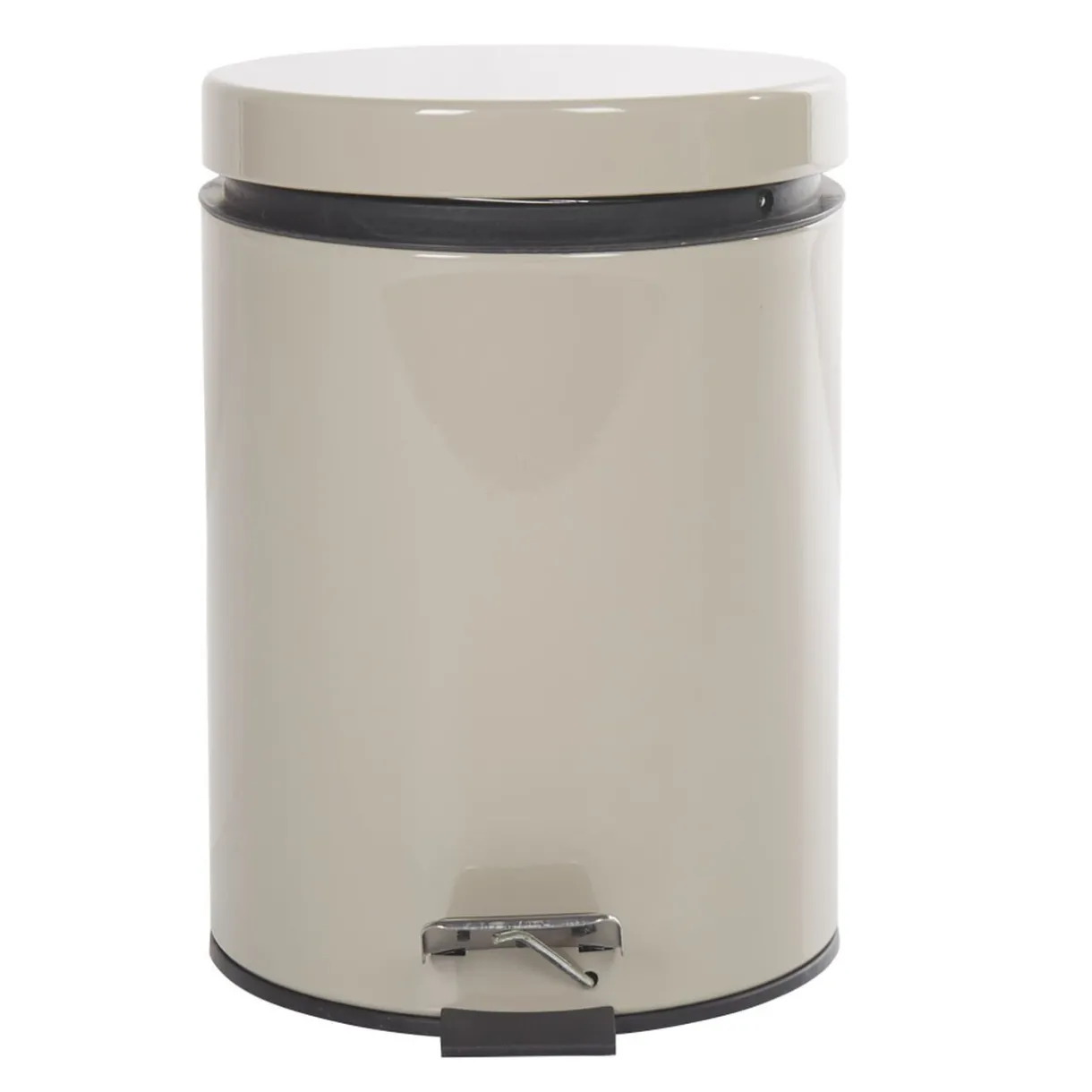 Nettoyage Et Entretien|Gifi Poubelle ronde beige 5 L