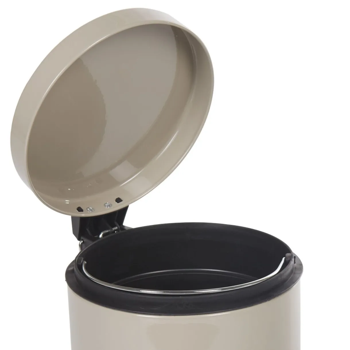 Nettoyage Et Entretien|Gifi Poubelle ronde beige 5 L