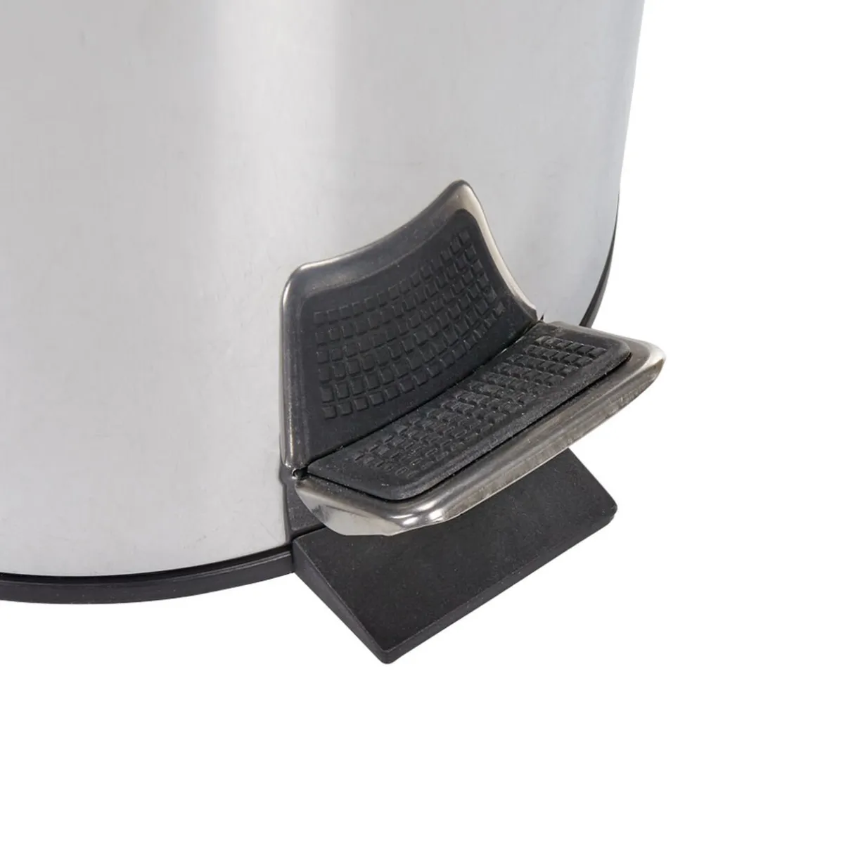 Nettoyage Et Entretien|Gifi Poubelle ronde gris métallisé 5 L