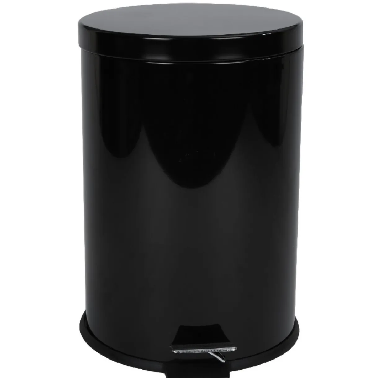 Nettoyage Et Entretien|Gifi Poubelle ronde pédale noir 20 L