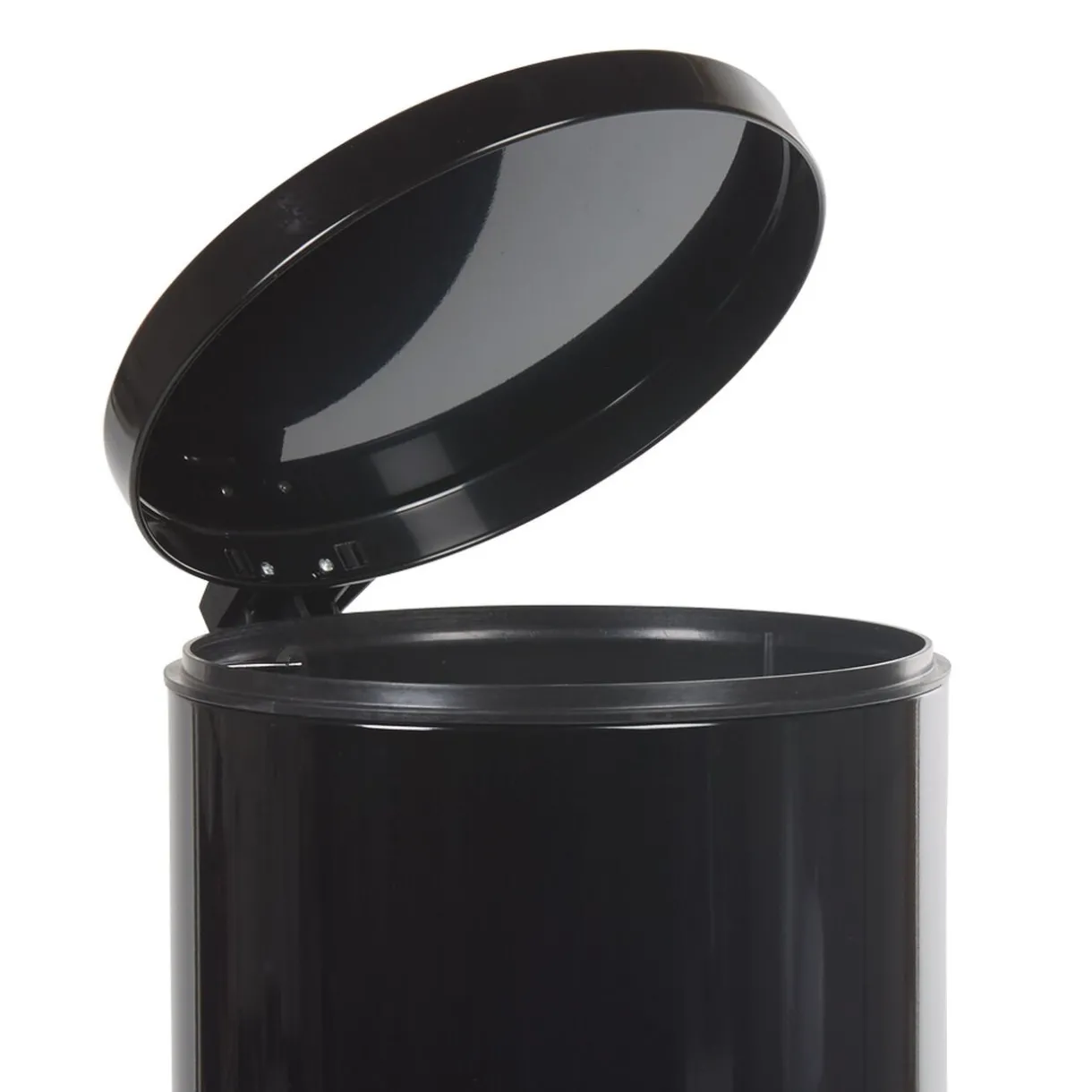 Nettoyage Et Entretien|Gifi Poubelle ronde pédale noir 30 L