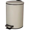 Nettoyage Et Entretien|Gifi Poubelle salle de bain 3 L gris chaud