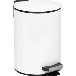 Nettoyage Et Entretien|Gifi Poubelle salle de bain 3 L blanche