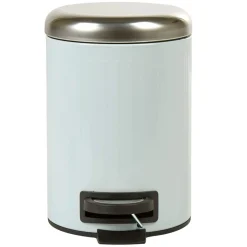 Nettoyage Et Entretien|Gifi Poubelle salle de bain bleu clair 3 L