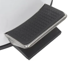 Nettoyage Et Entretien|Gifi Poubelle salle de bain blanche avec couvercle bambou