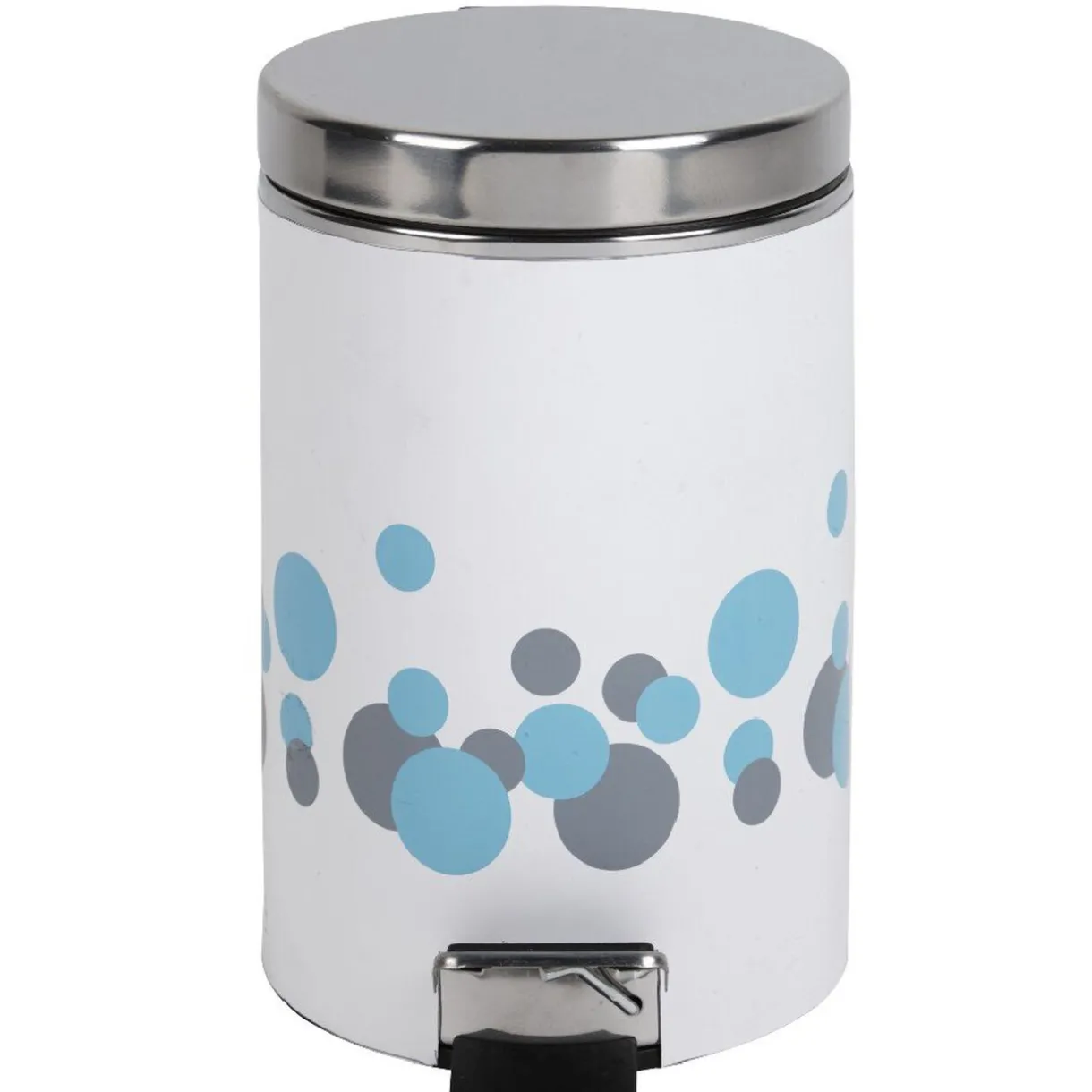 Nettoyage Et Entretien|Gifi Poubelle salle de bain design bulles 3 L