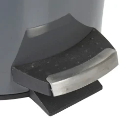 Nettoyage Et Entretien|Gifi Poubelle salle de bain grise foncé 3 L