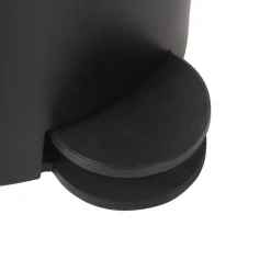 Nettoyage Et Entretien|Gifi Poubelle salle de bain ronde grise