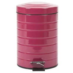 Nettoyage Et Entretien|Gifi Poubelle salle de bain violette 3 L