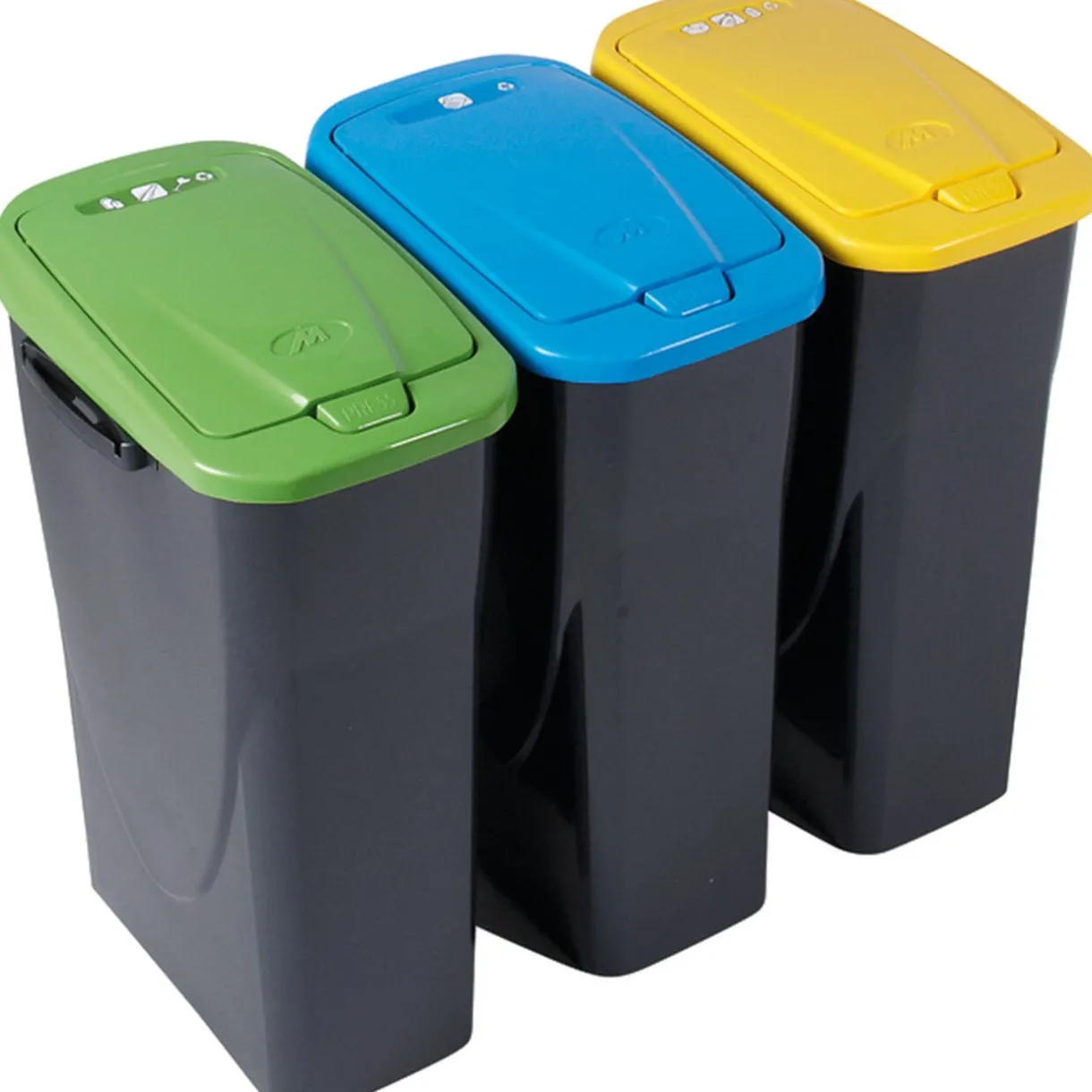 Nettoyage Et Entretien|Gifi Poubelle tri sélectif jaune 25 L