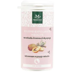 Clearance Gifi Poudre exfoliante insolite aux extraits d'ananas et papaye, tube 30g