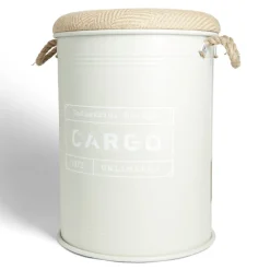 Rangement|Gifi Pouf coffre de rangement grand modèle Ø40xH54,5cm vert