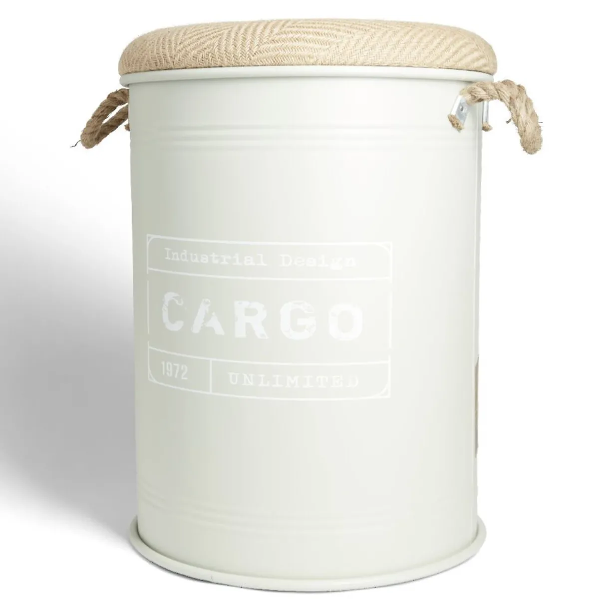 Rangement|Gifi Pouf coffre de rangement grand modèle Ø40xH54,5cm vert