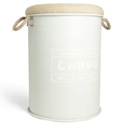 Rangement|Gifi Pouf coffre de rangement grand modèle Ø40xH54,5cm vert