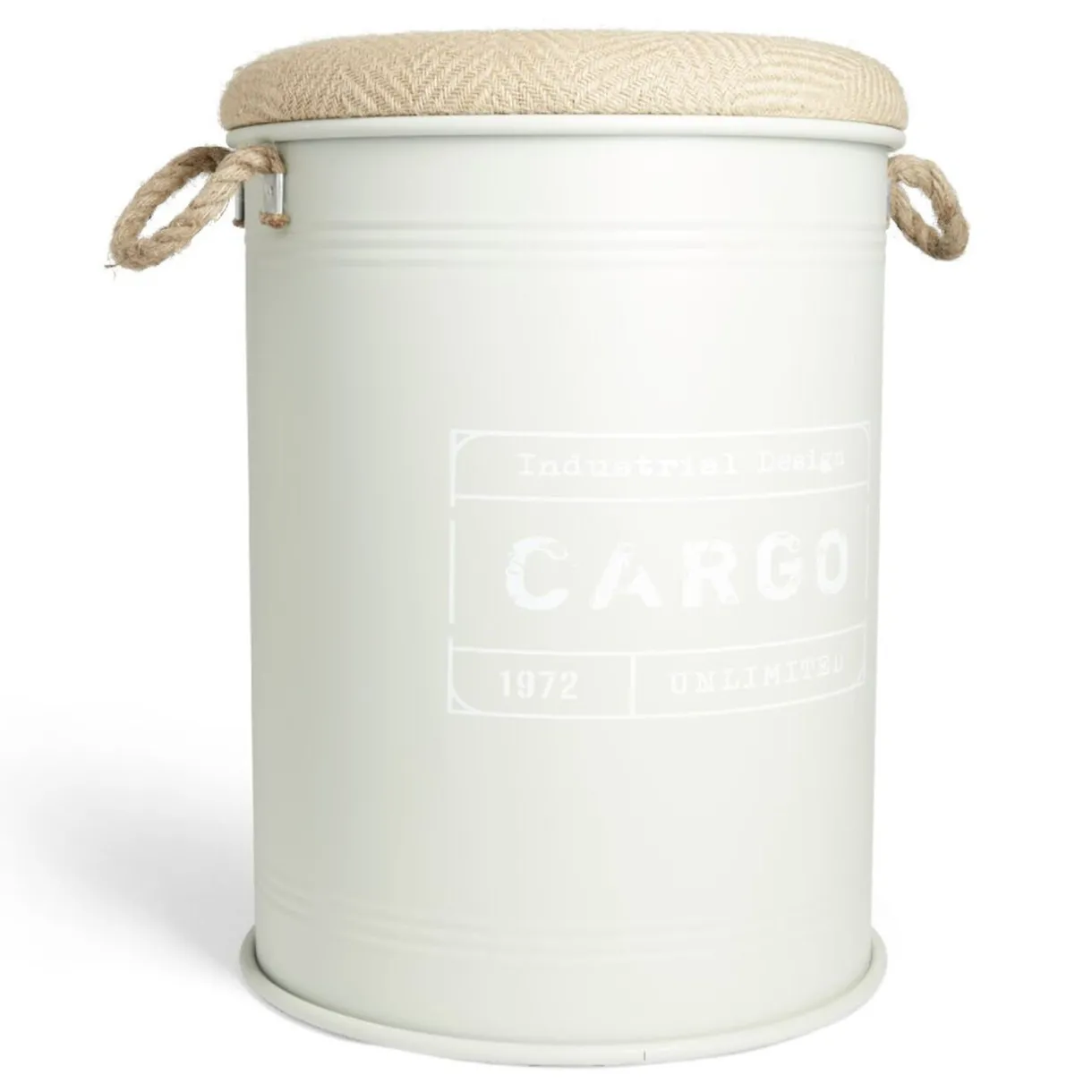 Rangement|Gifi Pouf coffre de rangement grand modèle Ø40xH54,5cm vert