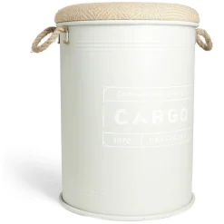 Rangement|Gifi Pouf coffre de rangement grand modèle Ø40xH54,5cm vert