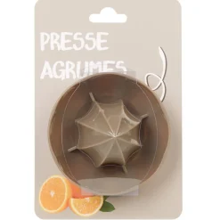 Presse agrume taupe h. 7 cm^Gifi Best