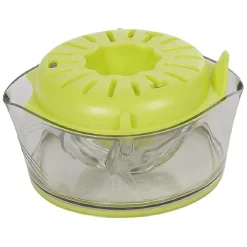 Presse agrumes avec réservoir transparent vert^Gifi New
