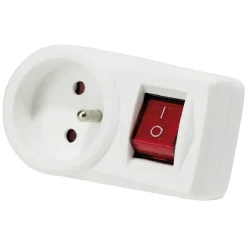 Clearance Gifi Prise murale marche/arrêt blanc
