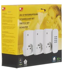 Online Gifi Prise x 3 avec télécommande