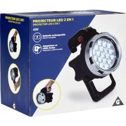 New Gifi Projecteur LED rechargeable 170LM