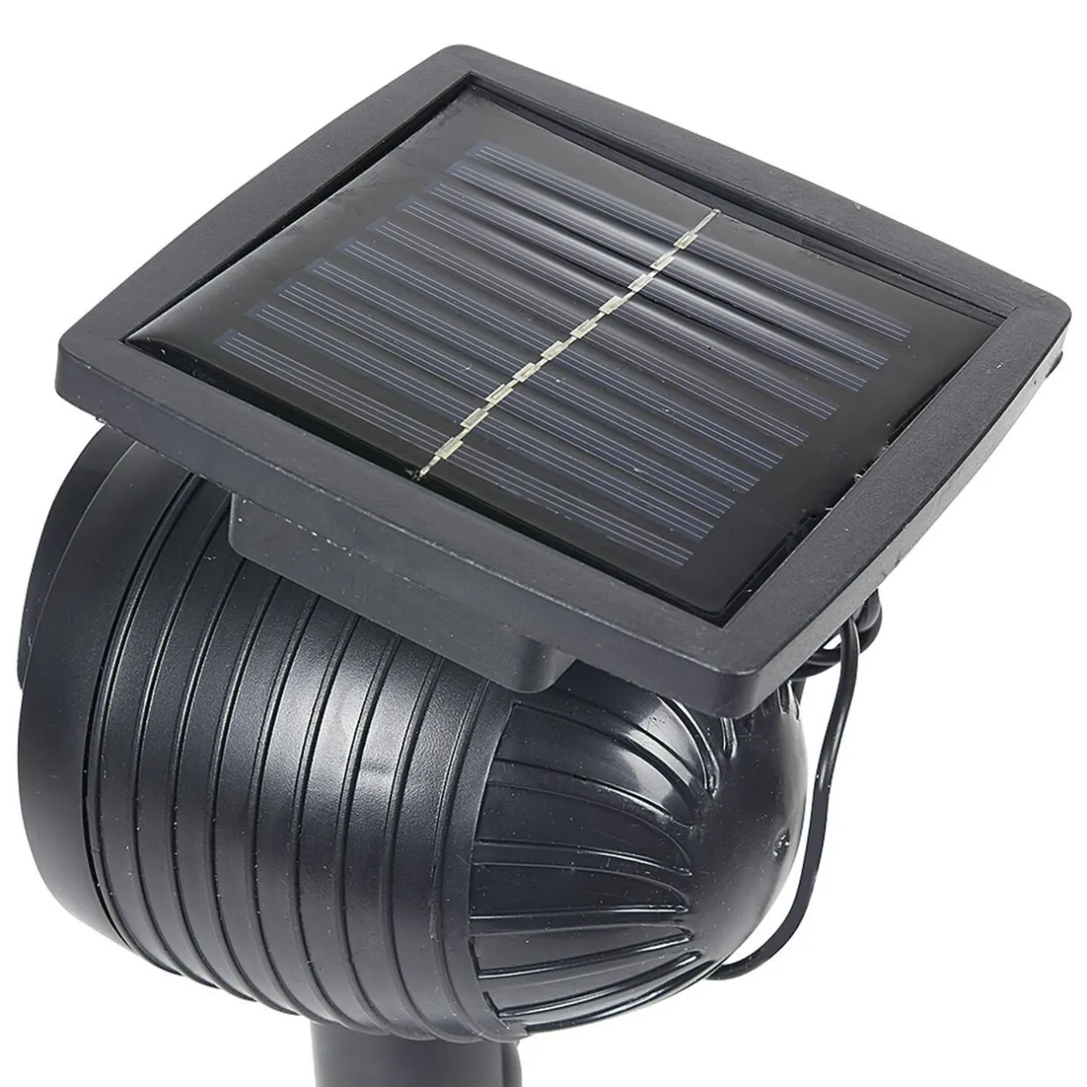 Outlet Gifi Projecteur led solaire laser fixe motif pois rouge