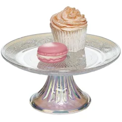 Présentoir gâteau verre^Gifi