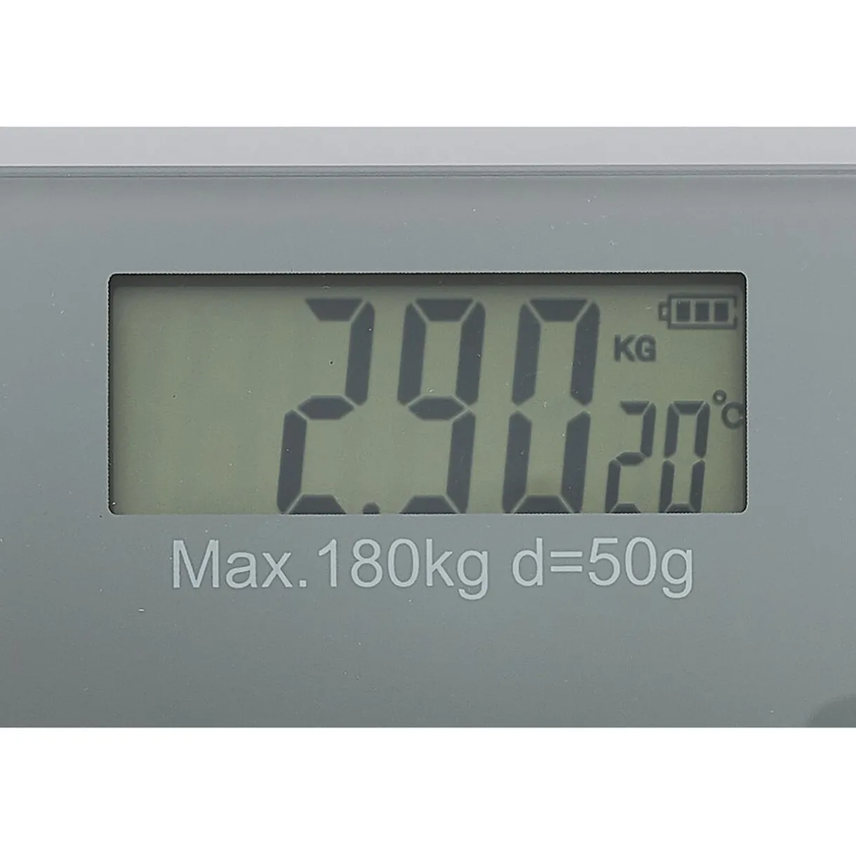 Outlet Gifi Pèse personne numérique gris écran LCD 180 kg