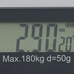 Sale Gifi Pèse personne numérique noir écran LCD 180 kg