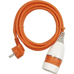 Sale Gifi Rallonge 3 m interrupteur switch orange