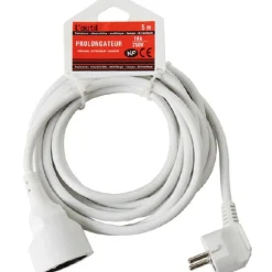 Hot Gifi Rallonge de prise 5 m