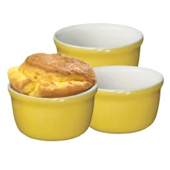 Ramequin blanc rond x3^Gifi Clearance