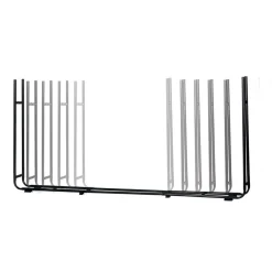 Best Gifi Range bûche extensible acier noir