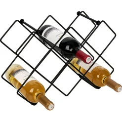 Range bouteille en fer 42x14x28 cm^Gifi Best