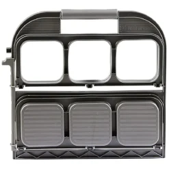 Range bouteille pliable gris 6 emplacements^Gifi Sale