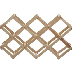 Range bouteilles en pin naturel^Gifi Discount